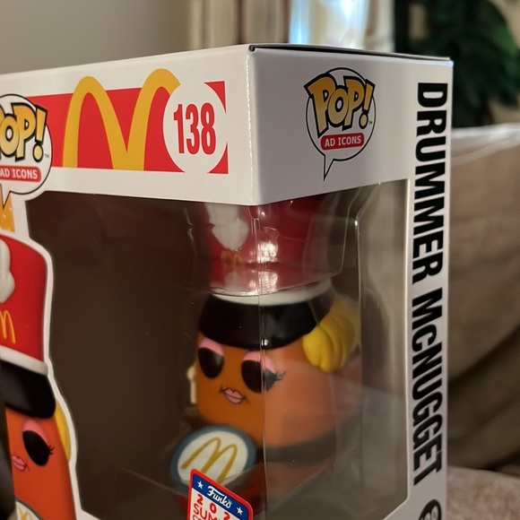 NIB - Limited Edition Funko Pop Ad Icons #138 - Drummer McNugget - McDonalds - Picture 11 of 16